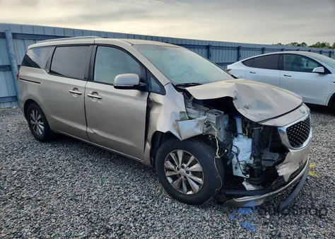 2016 Kia Sedona Lx from USA, damaged, VIN KNDMB5C16G6120289